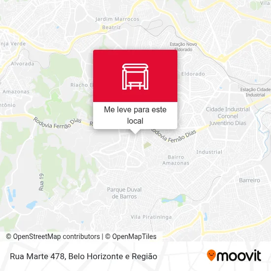Rua Marte 478 mapa