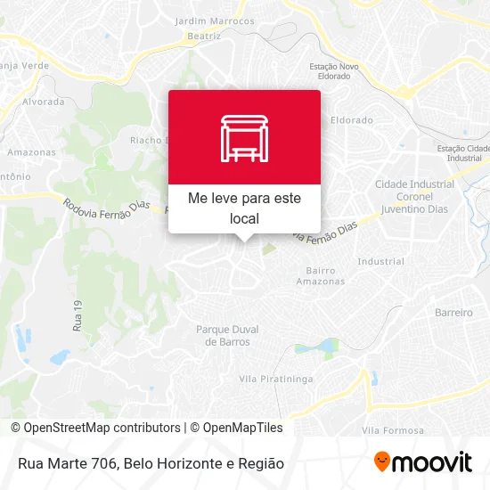Rua Marte 706 mapa