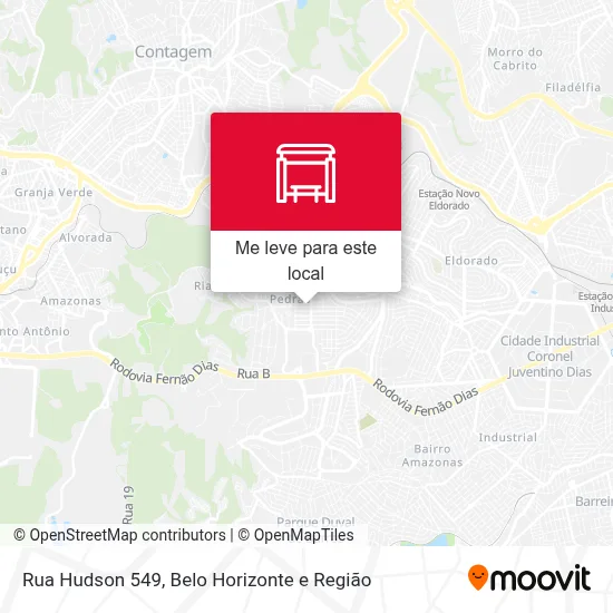 Rua Hudson 549 mapa