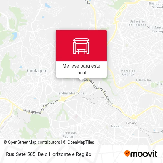 Rua Sete 585 mapa