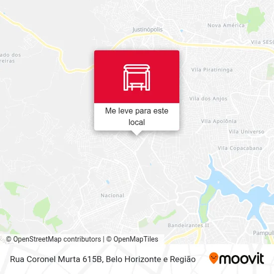 Rua Coronel Murta 615B mapa