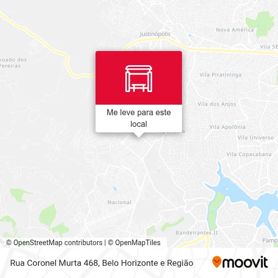 Rua Coronel Murta 468 mapa