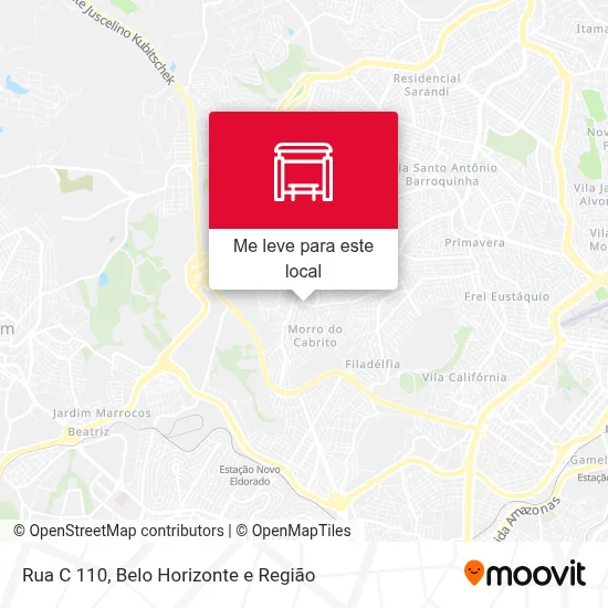 Rua C 110 mapa