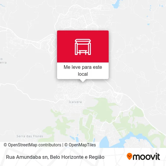 Rua Amundaba sn mapa