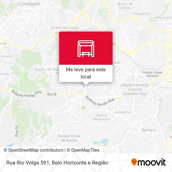 Rua Rio Volga 591 mapa
