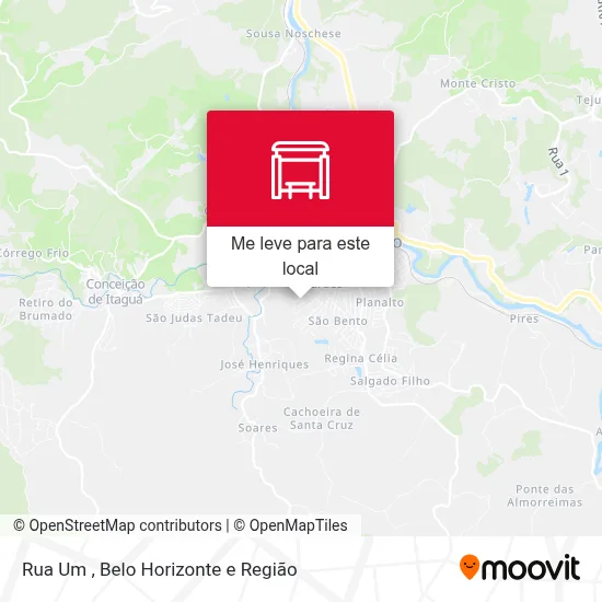 Rua Um mapa