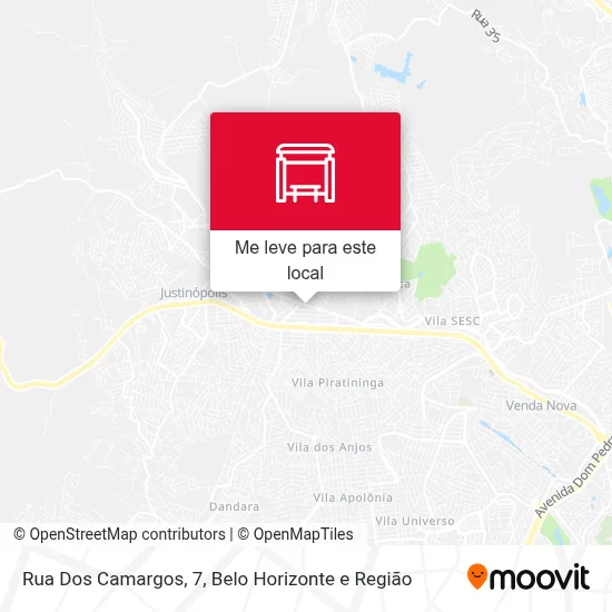 Rua Dos Camargos, 7 mapa