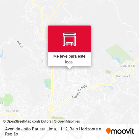 Avenida João Batista Lima, 1112 mapa