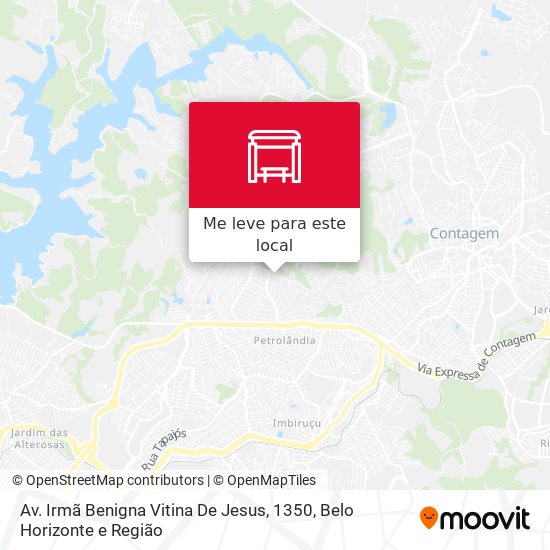 Av. Irmã Benigna Vitina De Jesus, 1350 mapa