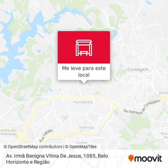 Av. Irmã Benigna Vitina De Jesus, 1085 mapa