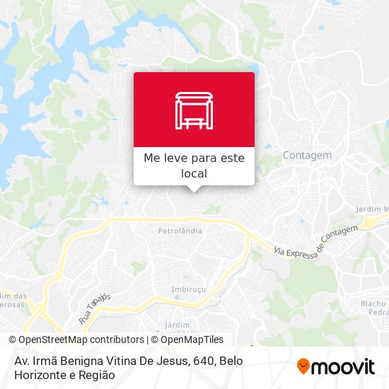 Av. Irmã Benigna Vitina De Jesus, 640 mapa
