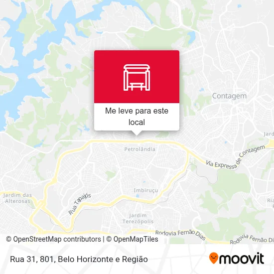 Rua 31, 801 mapa