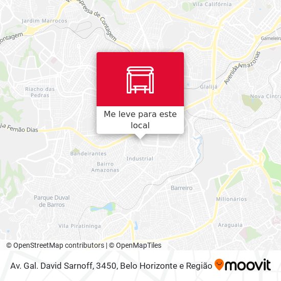 Av. Gal. David Sarnoff, 3450 mapa