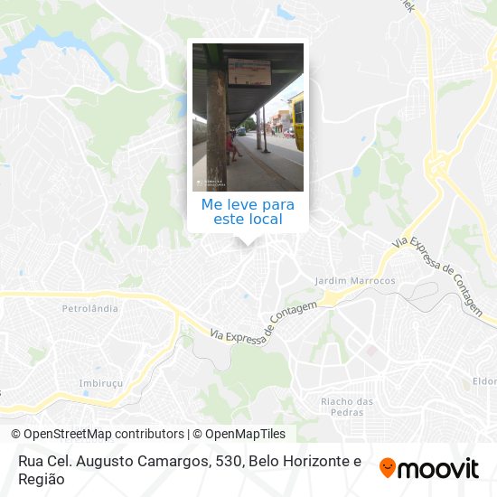 Rua Cel. Augusto Camargos, 530 mapa
