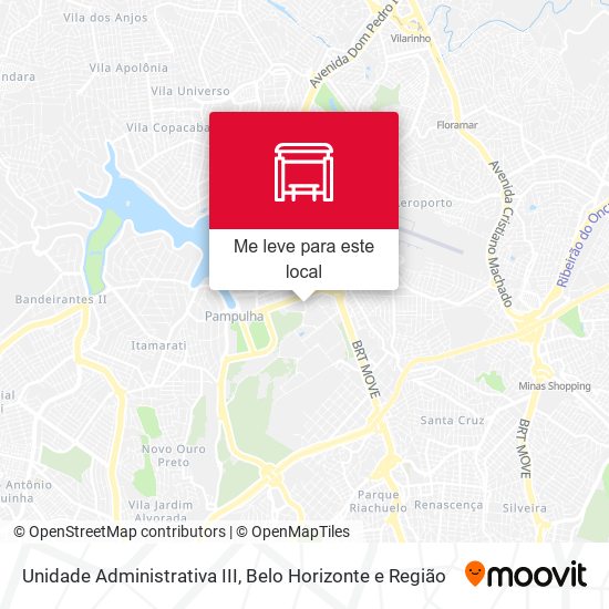 Unidade Administrativa III mapa