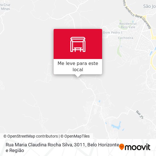 Rua Maria Claudina Rocha Silva, 3011 mapa