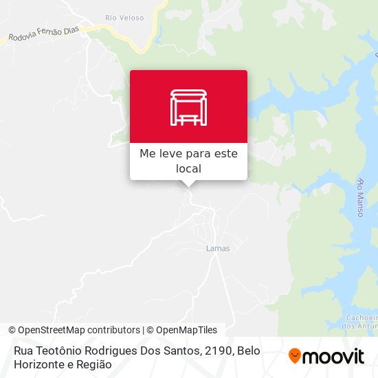 Rua Teotônio Rodrigues Dos Santos, 2190 mapa