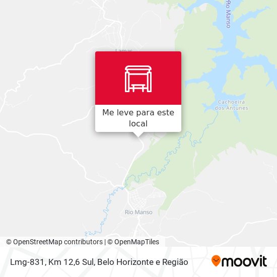 Lmg-831, Km 12,6 Sul mapa