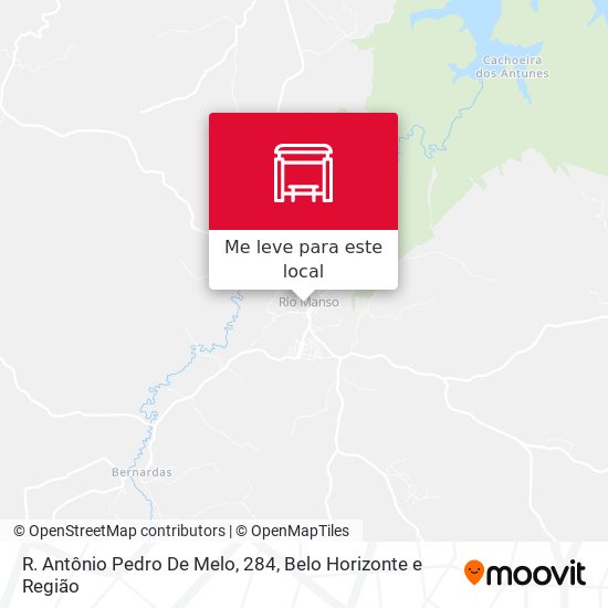 R. Antônio Pedro De Melo, 284 mapa