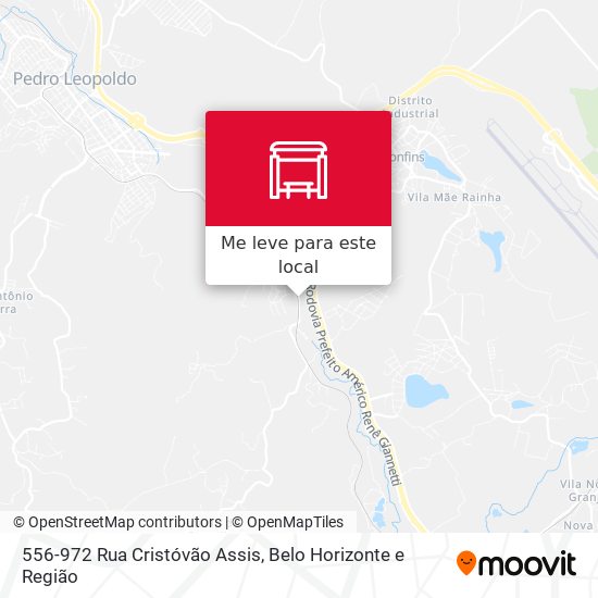 556-972 Rua Cristóvão Assis mapa