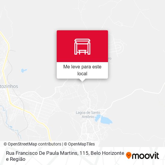 Rua Francisco De Paula Martins, 115 mapa