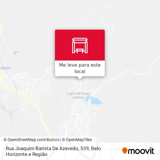 Rua Joaquim Batista De Azevedo, 539 mapa