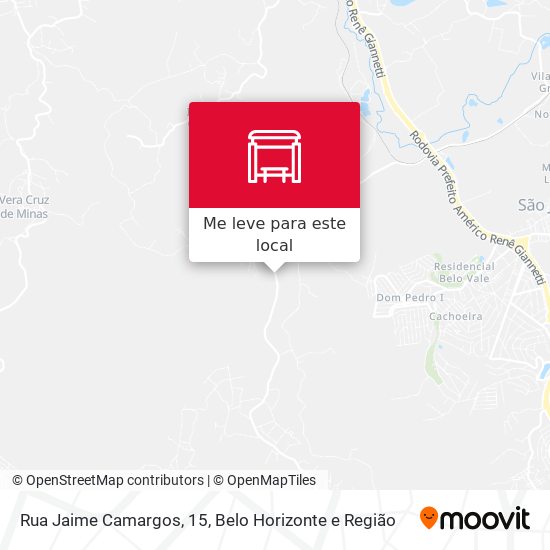 Rua Jaime Camargos, 15 mapa