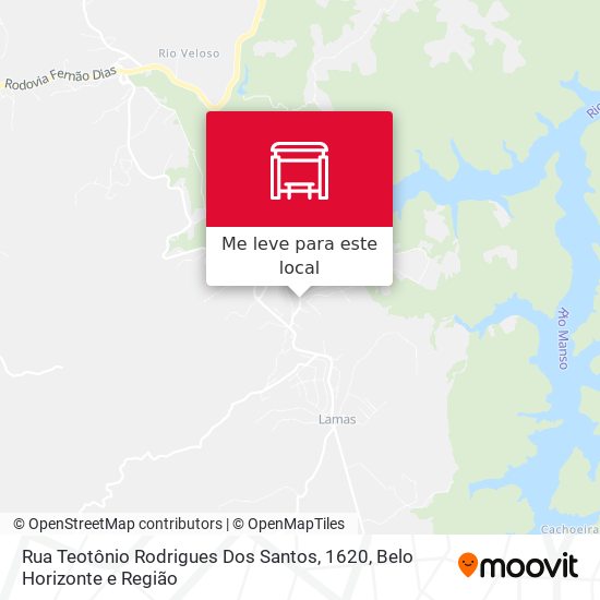 Rua Teotônio Rodrigues Dos Santos, 1620 mapa