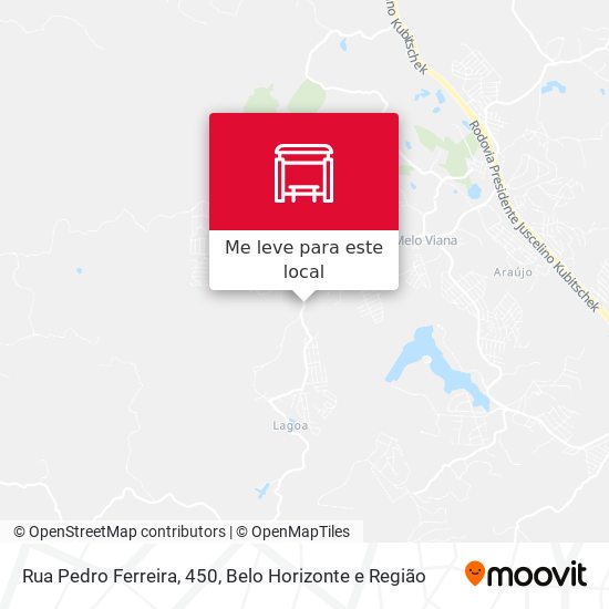 Rua Pedro Ferreira, 450 mapa