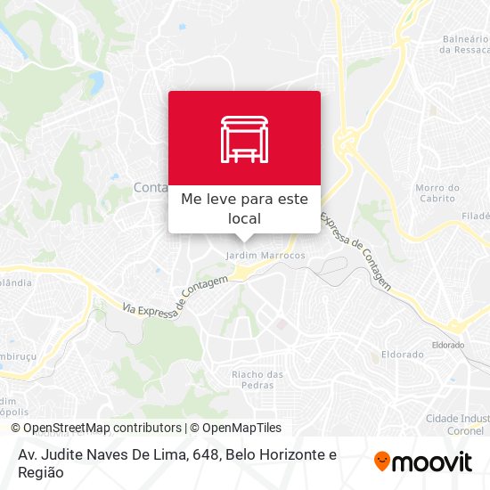 Av. Judite Naves De Lima, 648 mapa