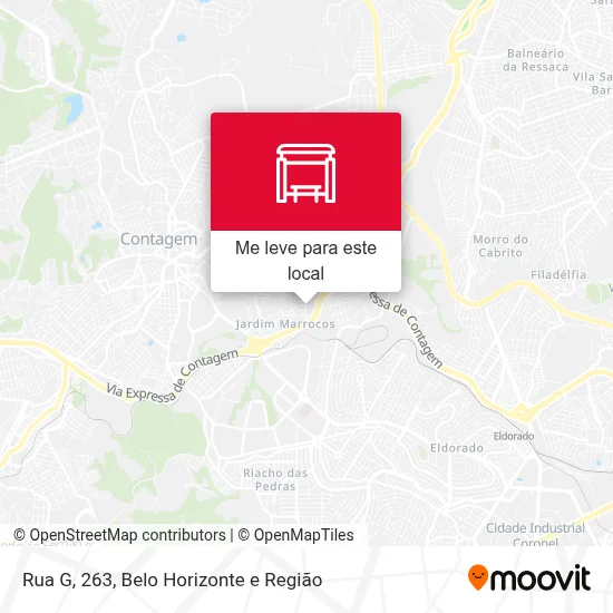 Rua G, 263 mapa