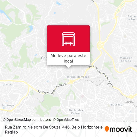 Rua Zamiro Nelsom De Souza, 446 mapa