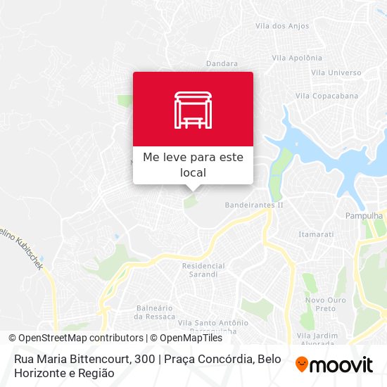 Rua Maria Bittencourt, 300 | Praça Concórdia mapa