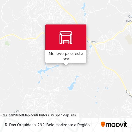 R. Das Orquídeas, 292 mapa