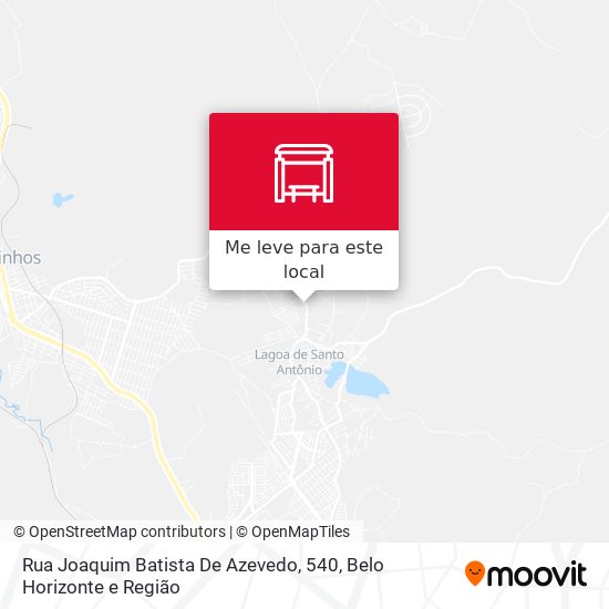 Rua Joaquim Batista De Azevedo, 540 mapa
