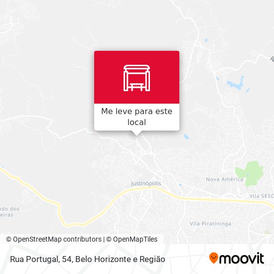 Rua Portugal, 54 mapa