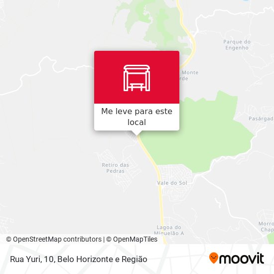 Rua Yuri, 10 mapa