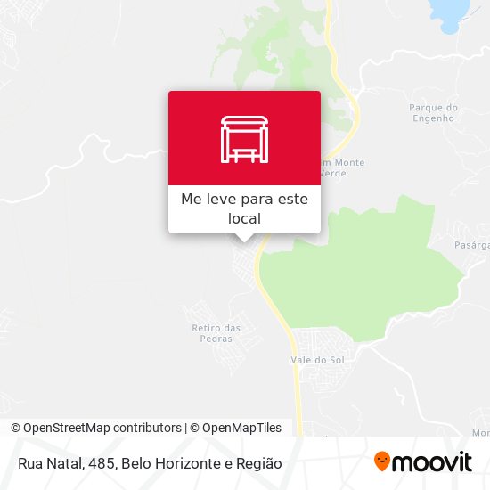 Rua Natal, 485 mapa