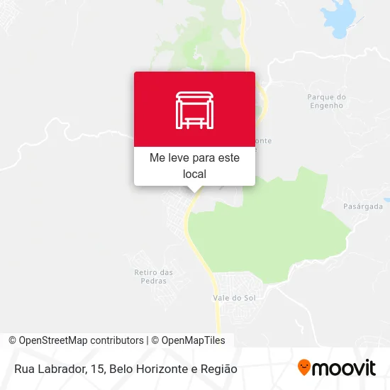 Rua Labrador, 15 mapa