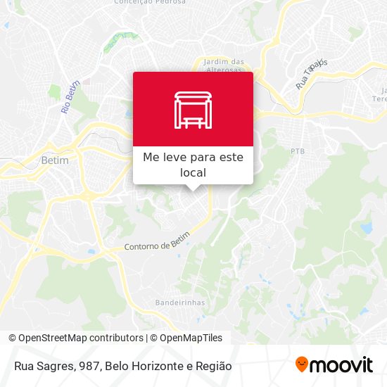 Rua Sagres, 987 mapa