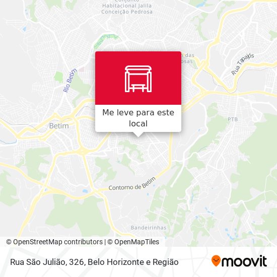 Rua São Julião, 326 mapa