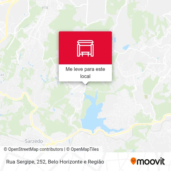 Rua Sergipe, 252 mapa