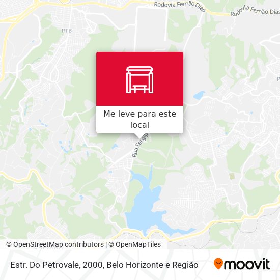 Estr. Do Petrovale, 2000 mapa