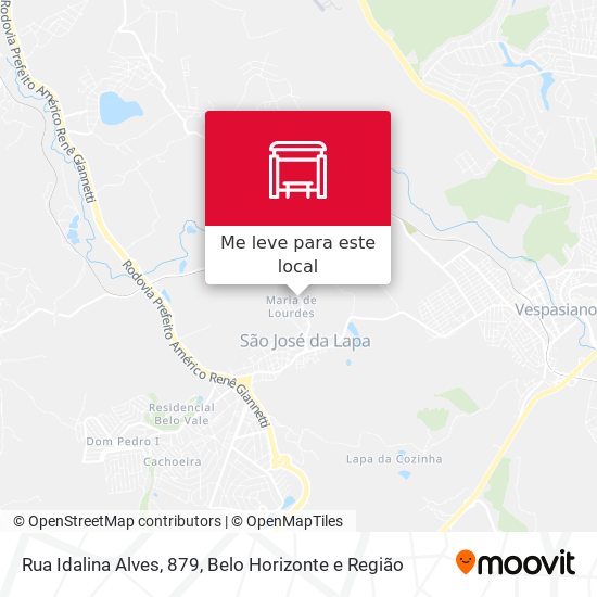 Rua Idalina Alves, 879 mapa