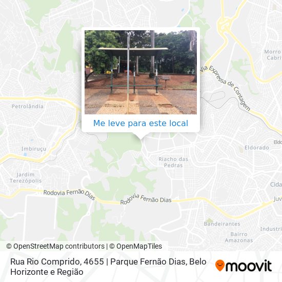 Rua Rio Comprido, 4655 | Parque Fernão Dias mapa