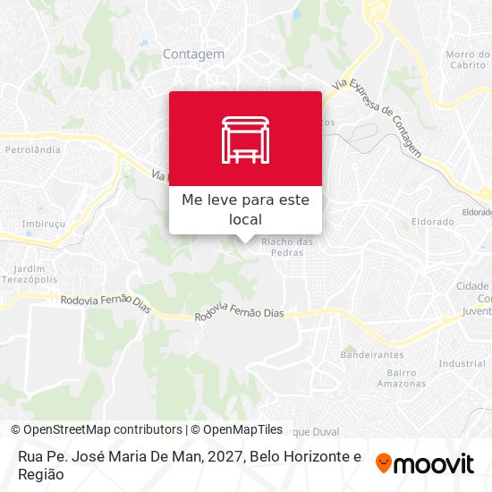 Rua Pe. José Maria De Man, 2027 mapa