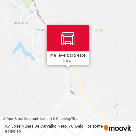 Av. José Nunes De Carvalho Neto, 70 mapa