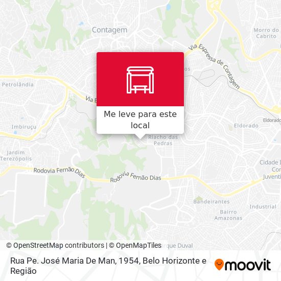 Rua Pe. José Maria De Man, 1954 mapa