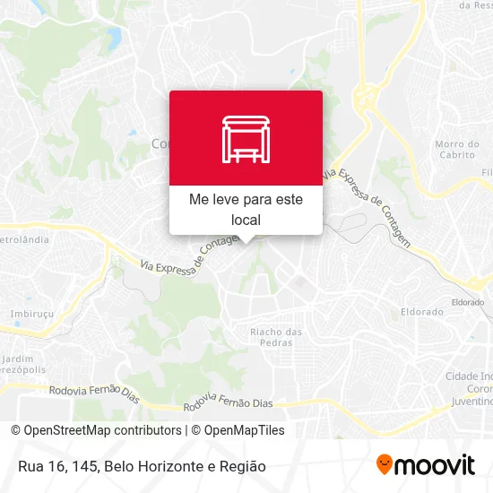 Rua 16, 145 mapa