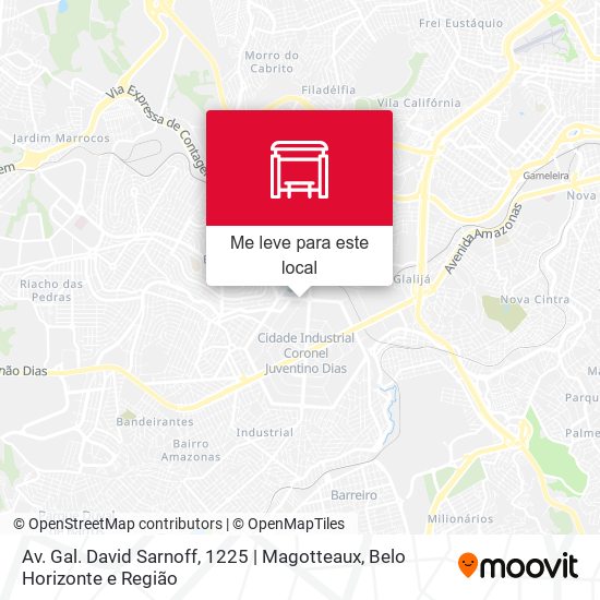 Av. Gal. David Sarnoff, 1225 | Magotteaux mapa